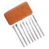 8pcs Stainless Steel Foot File Dead Skin Horny Remover Foot Callus Shaver Pedicure Tool Set