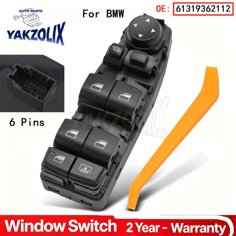 For BMW 320i xDrive 328d 328i 335i M3 Active Hybrid 2012 - 2018 Left Hand Driver Power Window Master Door Switch 61319362112