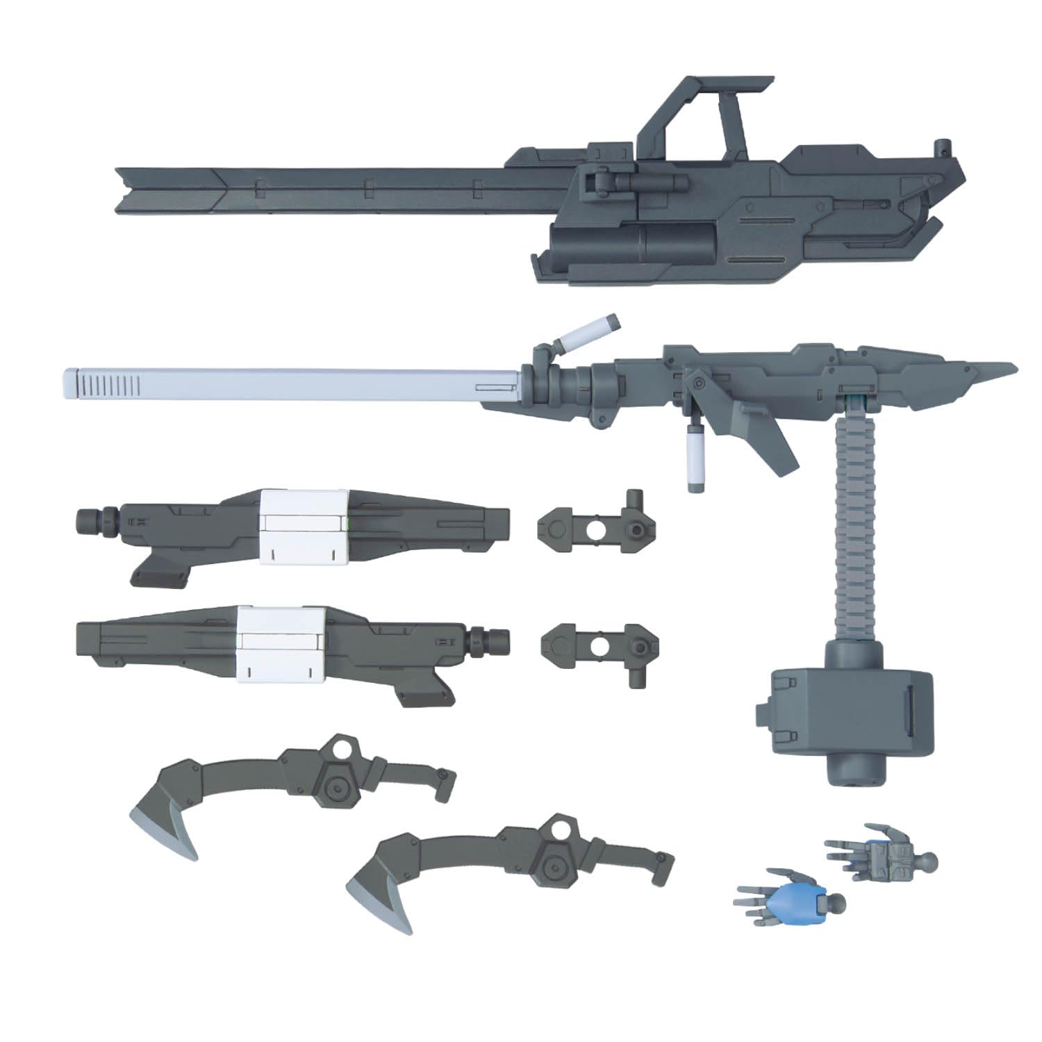 

BANDAI SPIRITS Option Parts Set Gunpla 12 (Large Railgun) Color-coded Plastic Model