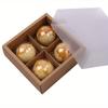 6pcs Frosted Gift Boxes Gift Packing Box with 4-Compartments Divider Goodies Boxes for Jewelry Packaging and Storage Jewelry Making Display