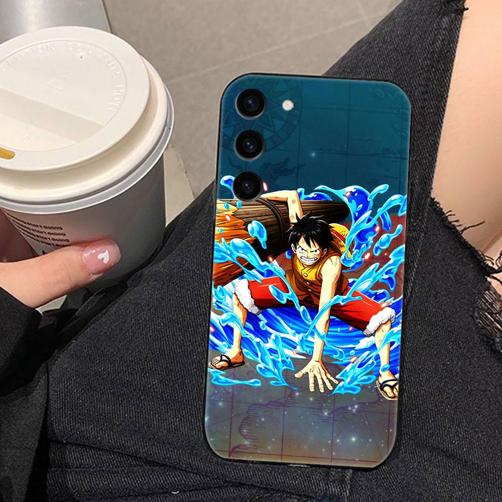 Anime One Piece Luffys Phone Case For Samsung Galaxy S26 S25 EDGE S24 S23 S22 S21 S20 FE S10 Ultra PLUS LITE Case Shell Cover