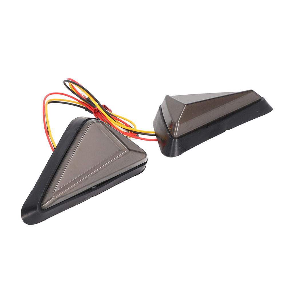 2pcs Motorcycle LED Turn Signals Flush Mount Indicator Blinker Universal for Motorbike