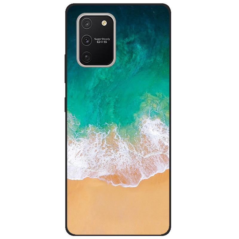 

For Samsung Galaxy S10 Lite Case G770F Silicone Black Soft Back Cover for Samsung S10 Lite Case 2020 TPU S10Lite Cover S 10 Lite Samsung S10 LITE