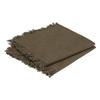 2 Serviettes de table Ethnique kaki