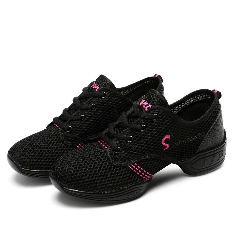 Light Breathable Women's Sneakers Dancing Shoes Soft Outsole Designer Shoes For Woman Jazz Dance Shoes Gym Trainer  Mujer
