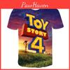 Vibrant Toy Story 4 Unisex 3d Print Casual T-shirt For Comfortable Summer Wear