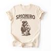 Spioniro Golubiro T-Shirt Italienisches Gehirnfäule Lustiges Meme Seltsame Taube Viraler Humor Süßes Tier