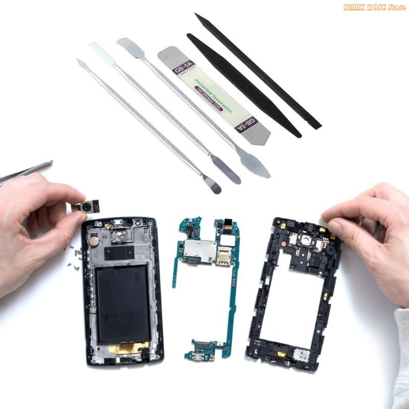 K1AE Opening Tool Metal Spudger Kits Disassemble Metal Steel Pry Phone Tool