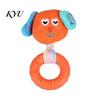 Boredom Buster Toys for Home Squeaky Dog Chew Toy, Rubber Ring with Stuffed Puppy, Safe TPR Material Pet Supplies Interactive Fetch Tug Toy Aggressive