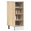 Vidaxl Dolna Szafka Sonoma Oak 30X44,5X81,5 Cm Drewno Klejone