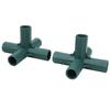 8PCS Plant Support Joint 5 Way Garden Stake Joint Plastic Plant Stake Connector for Greenhouse