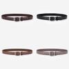 Womens Leather Waist Belt For Fashion Casual And Workwear With Durable Metal Closure