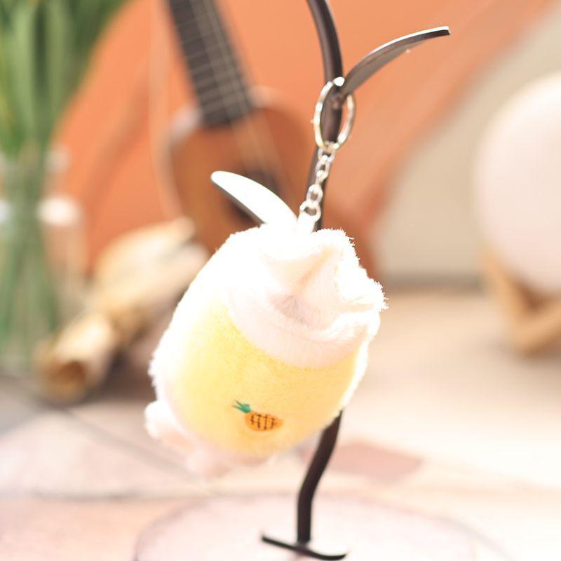 Plüschtier-Schlüsselanhänger mit weicher PP-Baumwollfüllung für Kinder und Erwachsene