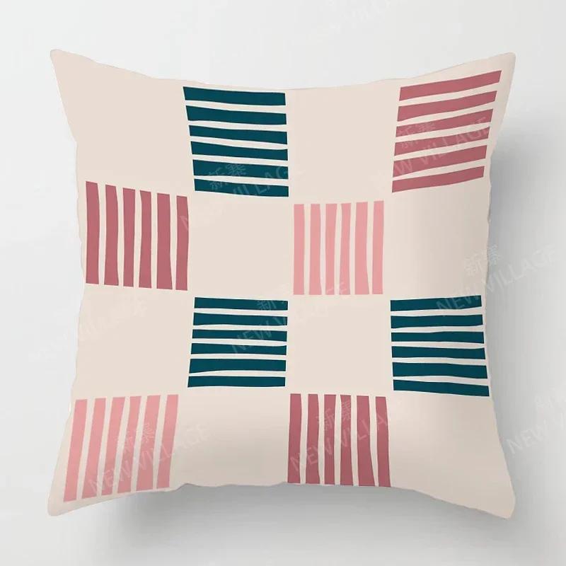 Nordic Fall Home Decor Autumn Throw Pillow Case Sofa Cushion Cover Modern