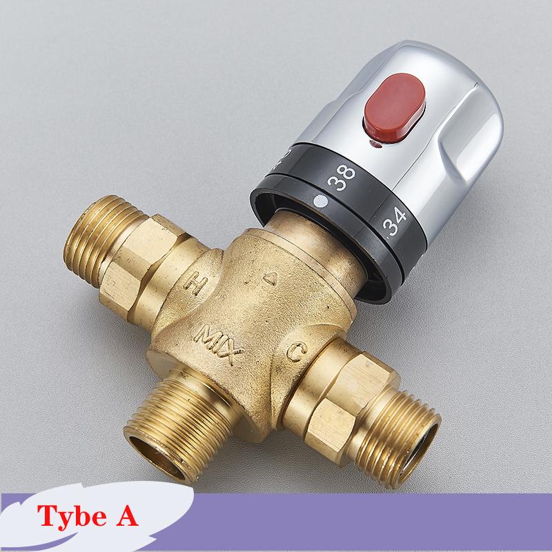 Messing Thermostatmischventil Konstante Wassertemperatur Duscharmaturventil Thermostat Badezimmer Küchenarmaturventil