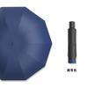 Reverse Large Umbrella Women's Enlarged Thickened Reinforced Weather and Rain Men's Double Sunscreen Folding Manual Parasol