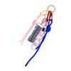 Braided Rope Phone Strap Stylish Nylon Cord Keychain for Women Elegant Bag Charm Handmade Accessory for Handbag Wallet