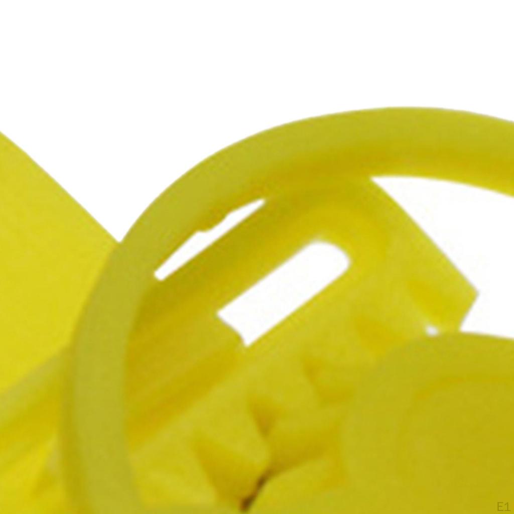 Gaming Steering Wheel,Gaming Racings Wheel Driving Accessories,Yellow Compatible PP Long