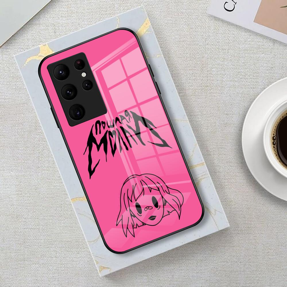 Band Poshlaya Molly Phone Case For Samsung S26 S25 Edge Ultra 23 22 21 20 Ultra Plus S24 Fe Glass Cover