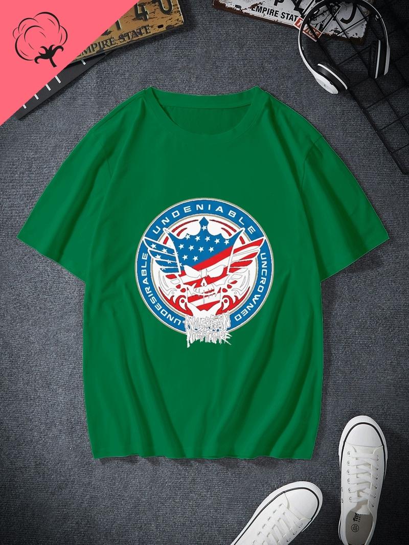 Wrestler Cody Rhodes Classic Poster Print T-shirt, American Nightmare Fashion Graphic Shirt, Unisex Loose Cotton T-shirt S