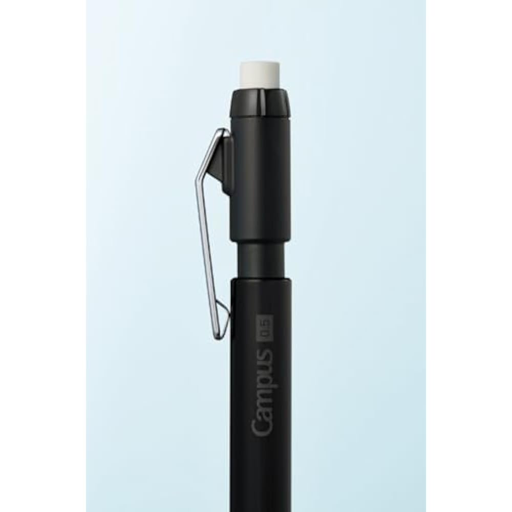 Kokuyo Campus Easy-Grip Hexagonal Mechanical Pencil, 0.5mm, Black, PS-P405-L3-D