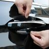 AQN2   Juego de 4 pegatinas transparentes para manijas de coche, pegatinas para puertas de coche, para Toyota Corolla Camry Rav4 Yaris