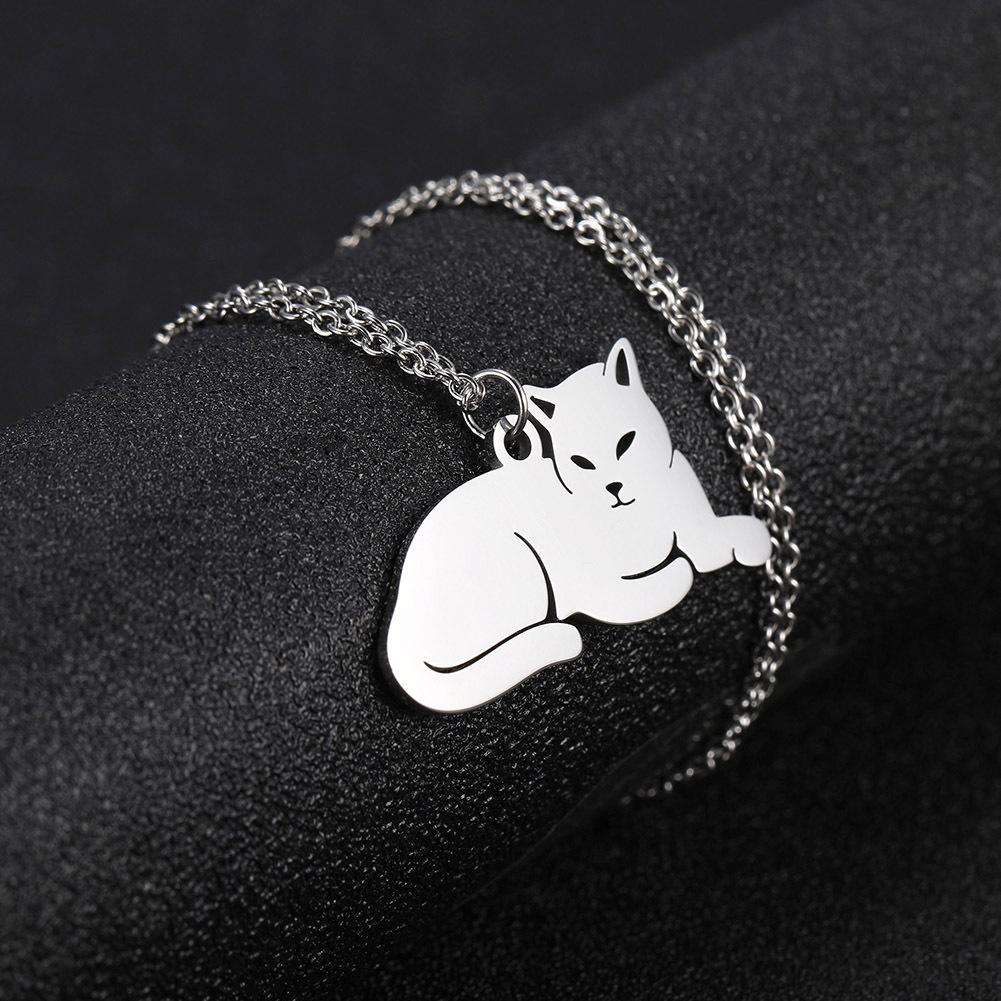 Women Jewelry Stainless Steel Claw Heart Roman Number Necklace For Birthday Day Gifts,Party Gifts