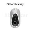 TPU Car Key Case Cover for Mercedes Benz W206 W223 S350 C260 C300 2022 C S Class S400 S450 S500 Auto Shell Fob Holder