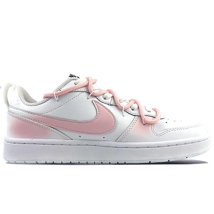 Nike Court Borough 2 Slip Resistant Cushioning Abrasion Resistant Slip Resistant Cushioning Abrasion Resistant Low top BQ5448-100(Team76-GS)
