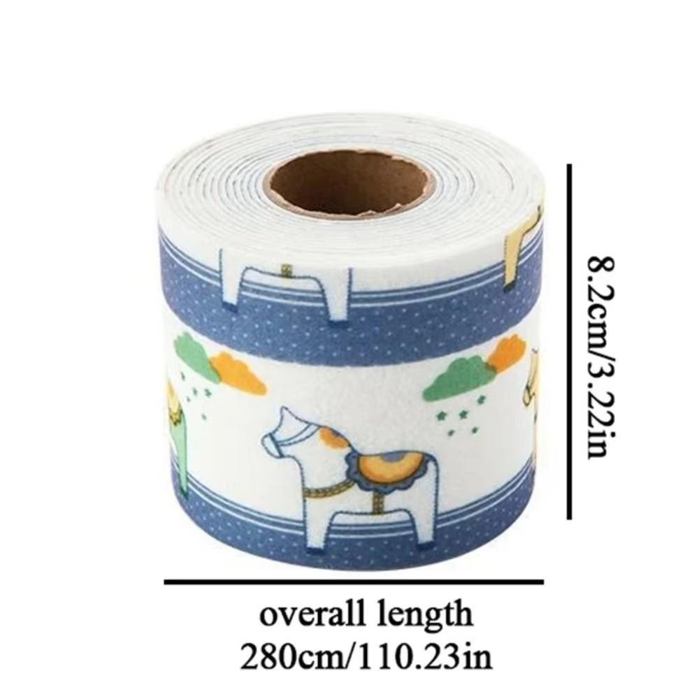 Reusable Window Water-absorbing Sticker Self Adhesive Washable Self Adhesive Tape 2.8M Length Absorbent Anti-mildew Stickers