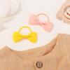 40Pcs 2inch Baby Girls Hair Bows Elastic Ties Grosgrain Ribbon Bow Rubber Band Ponytail Holders Hair Accessories