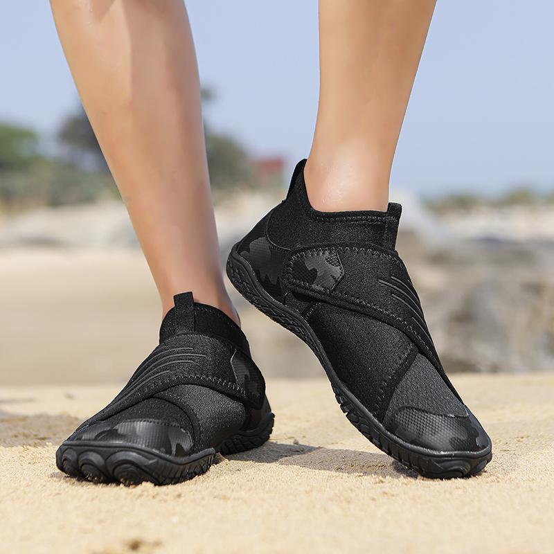 Men Barefoot Khaki Beach Shoes Women Water Sports Shoes Aqua Swim Shoes Couple Yoga Fitness Shoes Plus Size