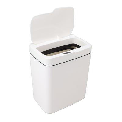 Automatic Trash Can 18L PP Motion Sensor Battery Type Smart Garbage Bin with Lid for Bathroom