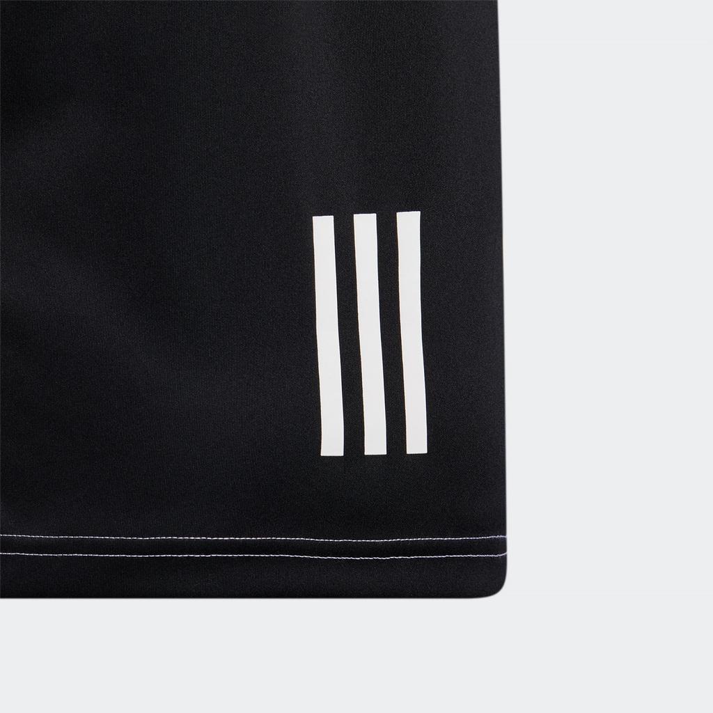 adidas T-Shirt Kids Letter Print Splicing Fashion Trend Sports Short Sleeve Kids Tops White GP0456