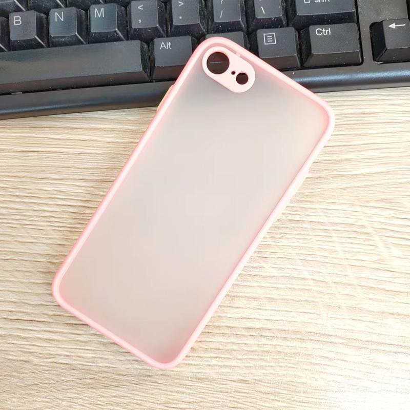 The New Anti-drop 2 in 1 Case For iphone SE 2020 Phone Case for iphone 7 8 SE 2025 Frosted Fine Pore Skin Protection Cover