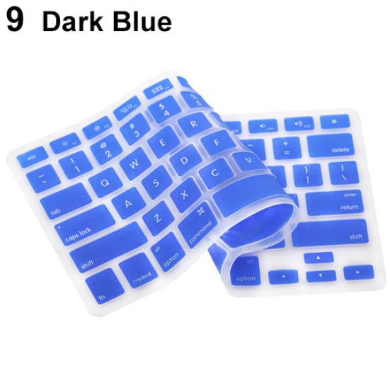 Silicone Keyboard Skin Protector Film Case Cover for Apple Macbook Pro Laptop
