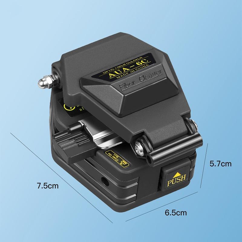 Fiber Cleave Aua-6C Cable Cutting Knife Fttt Fiber Optic Knife Tools Cutter Optical High Precision Cleaver Tool 16 Point Blade