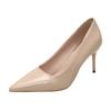 2025 New Pointed Toe Pumps Patent Leather Dress Women Shoes  High Heels Boat Shoes Shadow Wedding  Shoes for Wedding