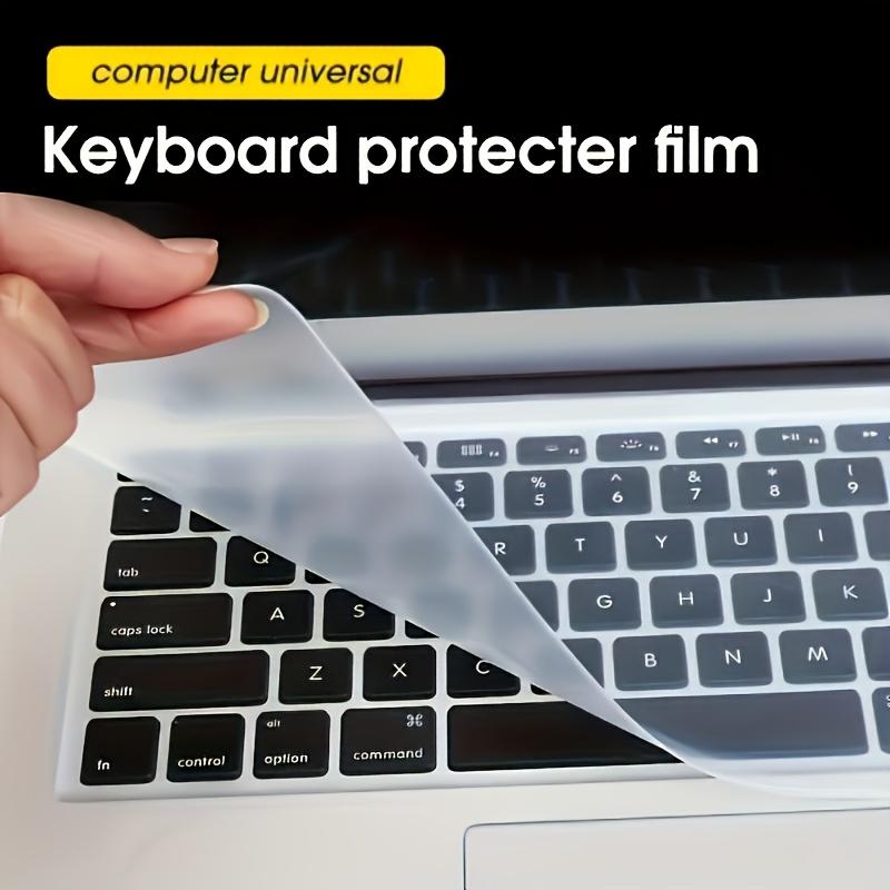 Silicone Laptop Keyboard Cover Protector Skin for 14/15.6 Inch Laptops, Dustproof and Waterproof
