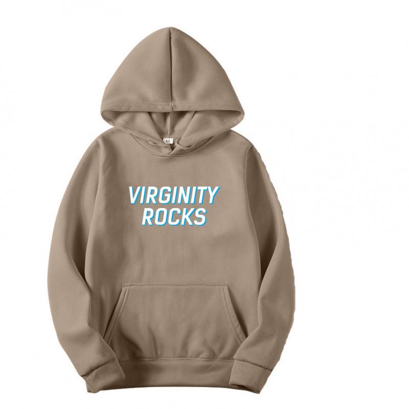 

2026 Xiyin Unisex Virginity Rocks Fleece Hoodie 3XL