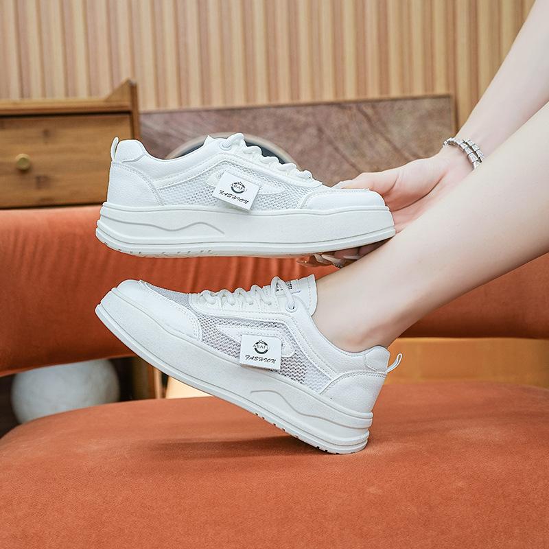 

Женская обувь, летняя, новая, повседневная, обувь для сноубординга, женская, студенческая, спортивная обувь, универсальная, обувь для папы на платформе, маленькие белые туфли 39