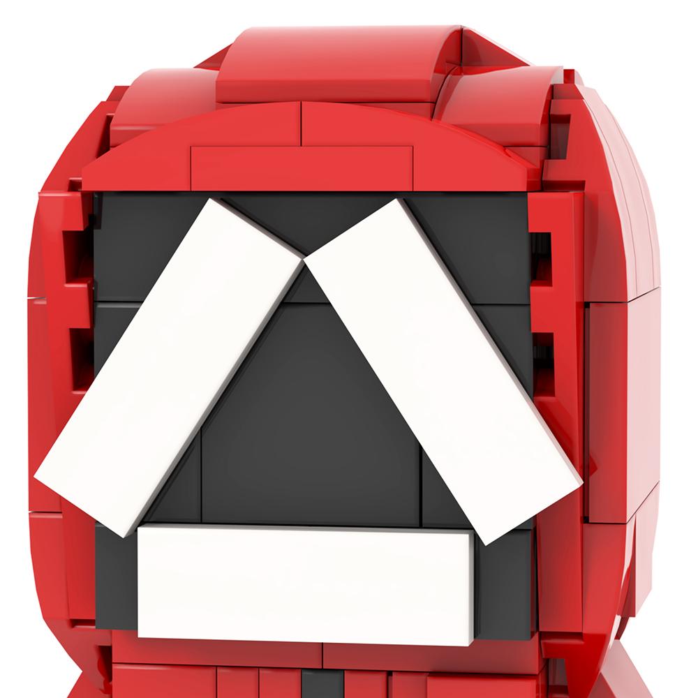 MOOXI Movie TV Series 149Pcs Bricks Game Administrator BrickHeadsed Building Blocks Kids Toys For Children Birthday Gift MOC7302