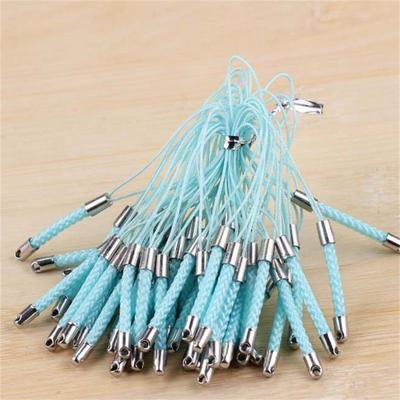 Mobile Phone Strap DIY Accessories Metal Buckle Hanging Ring Lobster Buckle Hang Rope 100PC Beads Jewelry Lanyard