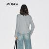 MO&Co. Wool Blend Turtleneck Sweater