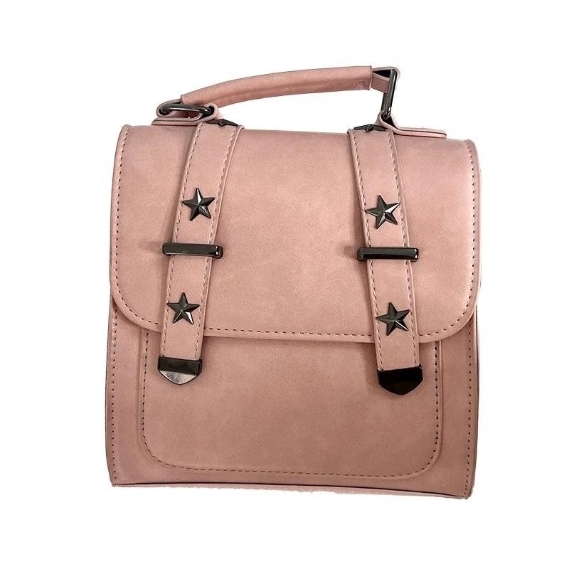 Retro Backpack Star Square Childrens School Bag With Modern Design Trendy