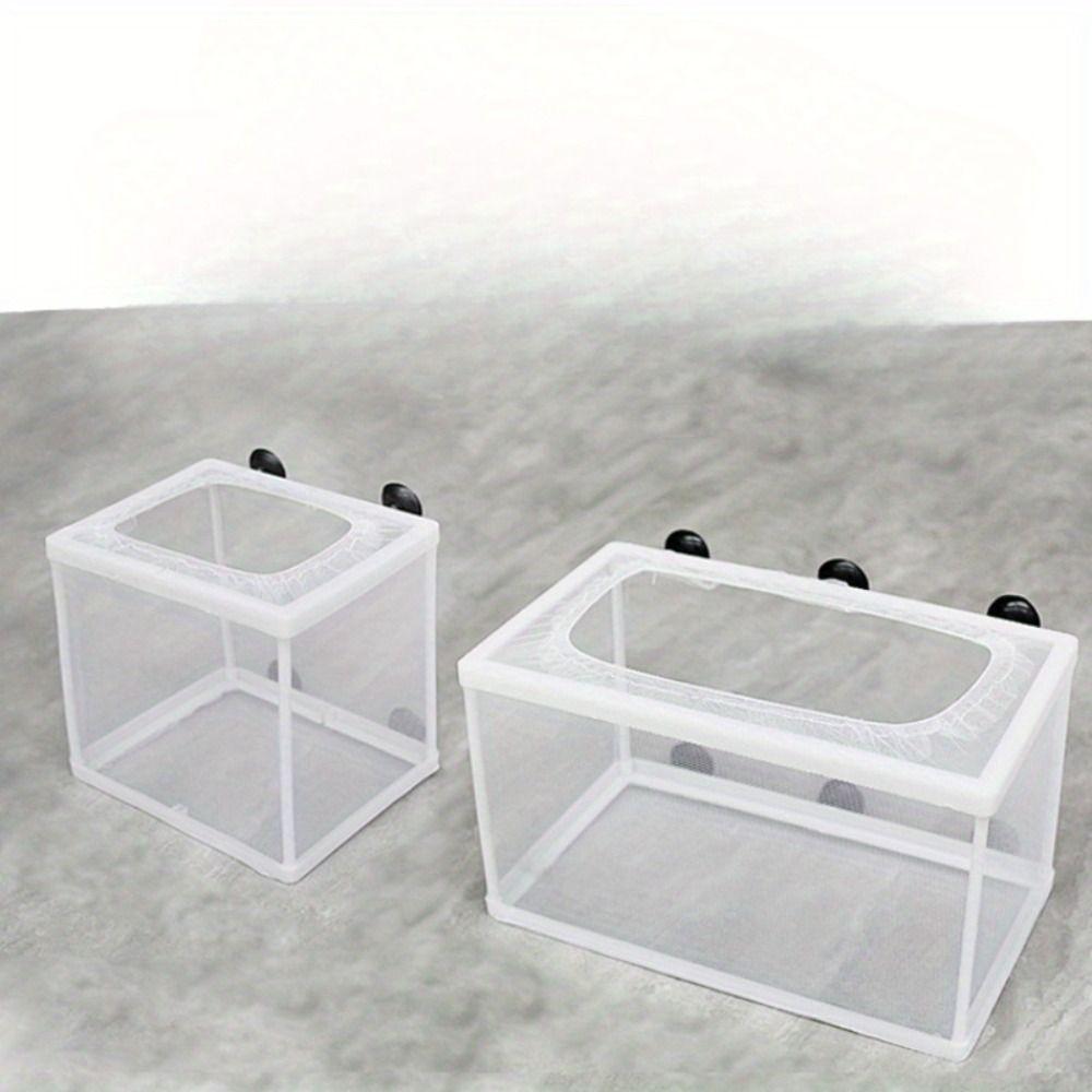 with Suction Cups Breeding Isolation Net Hanging Baby Fish Hatchery  Baby Fishes Shrimp