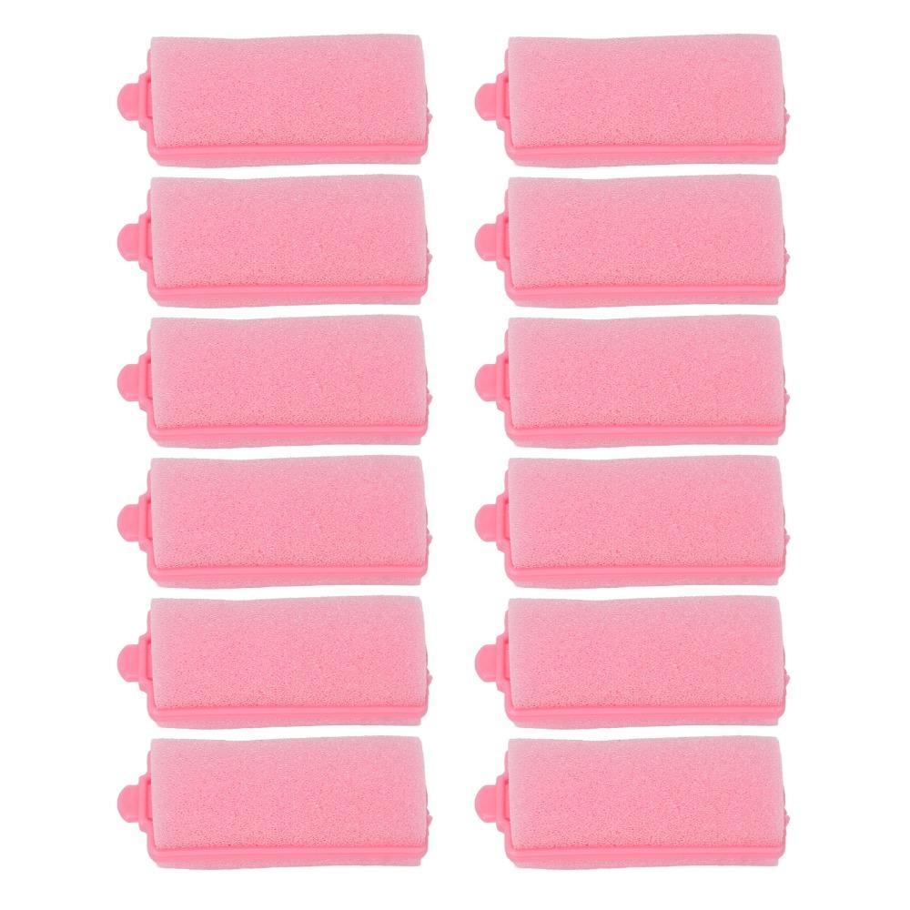 12 Stück Weiche Weiche Lockenwickler Flexibles Lockenwickler-Set Schaumstoff-Schwamm-Lockenwickler Für Zuhause und Salon