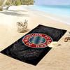 Asciugamano da Spiaggia con Stampa FC Bayern Monaco, Asciugamano Grande Morbido Asciugatura Rapida per Spiaggia Campeggio Nuoto