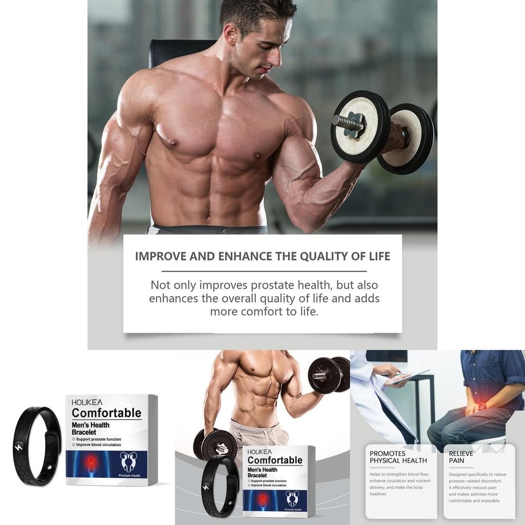 Houkea Comfortable Men's Care Bracelet For Daily Health And Fitness Enhancement