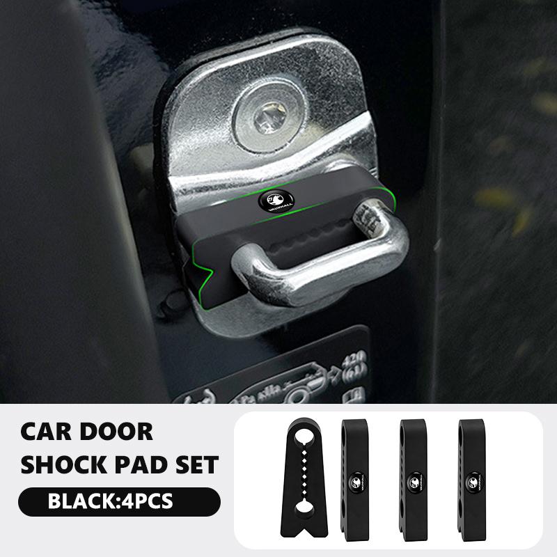 

Car Door Shock Absorbing Silicone Cover Set Mute Latch Protector For Vauxhall VXR8 Insignia Vivaro Zafira Combo Movano Mokka GSe